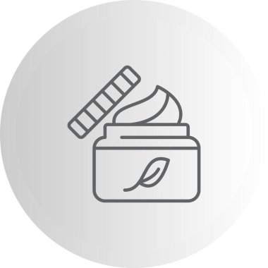 Organik Krem Zarif Asgari Dijital Grafik Sembolü