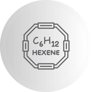 Hexene Stili Özel Vektör Tasarım Varlığı