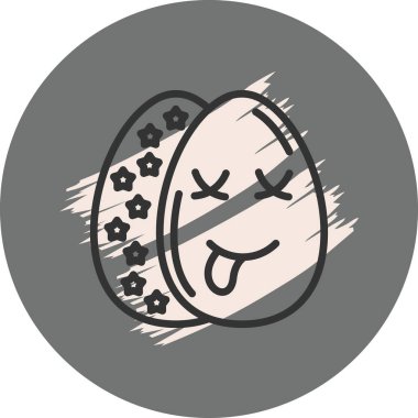 Easter Dead Egg Premium Temiz Dijital Sanat Düzenlemesi