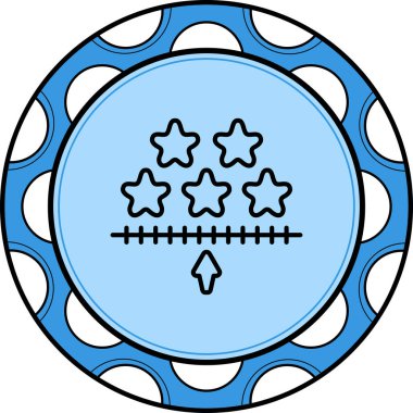 Beğeni Ölçeklendirme Dinamik Yaratıcı Dijital Grafik Şekli