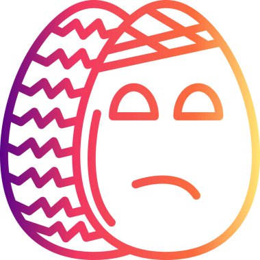 Paskalya Başlı Bandaj Yaratıcı Yumurta Eşsiz Ürün Tasarım Elemanı