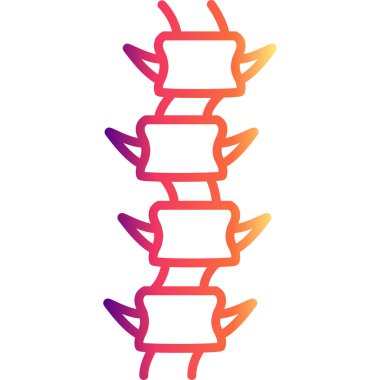 Kyphosis Eşsiz Yenilikçi Dijital Grafik Sembolü