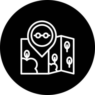 Konum Gözlüğü Yaratıcı Eşsiz Markalaştırıcı Elementi