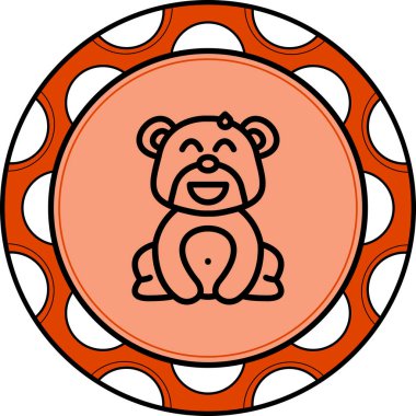 Yorgun Ayı Dengeli Profesyonel Markalaşma Grafik Sembolü