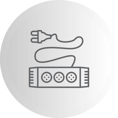 Soket Ayrı Modern Dijital Tasarım Elemanı