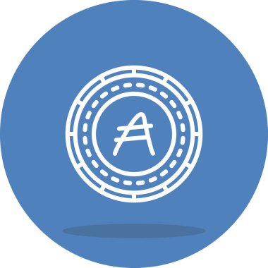 Arjantin Peso Para Yaratıcı Fonksiyonel Web Grafik Sembolü