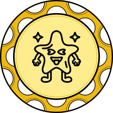 Yıldız Dili Yaratıcı İşlevsel Web Grafik Sembolü