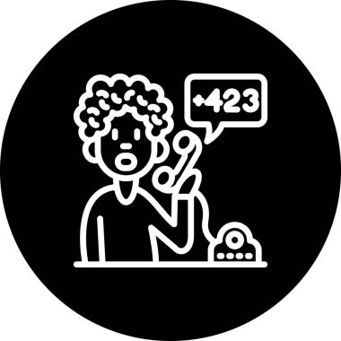 24 - 7 servis, vektör illüstrasyonu, düz tasarım biçimi