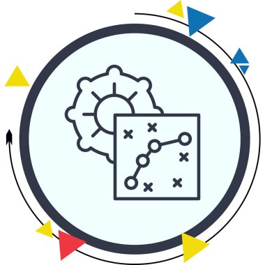 Web simgesi vektör illüstrasyonu