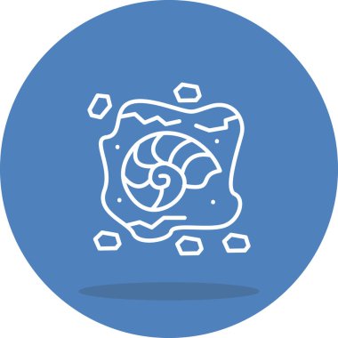 Bir simgenin vektör illüstrasyonu