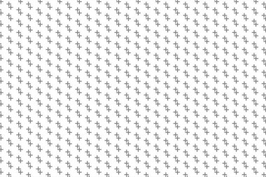 Geometrik desen dikişsiz vektör arkaplanı beyaz ve siyah .