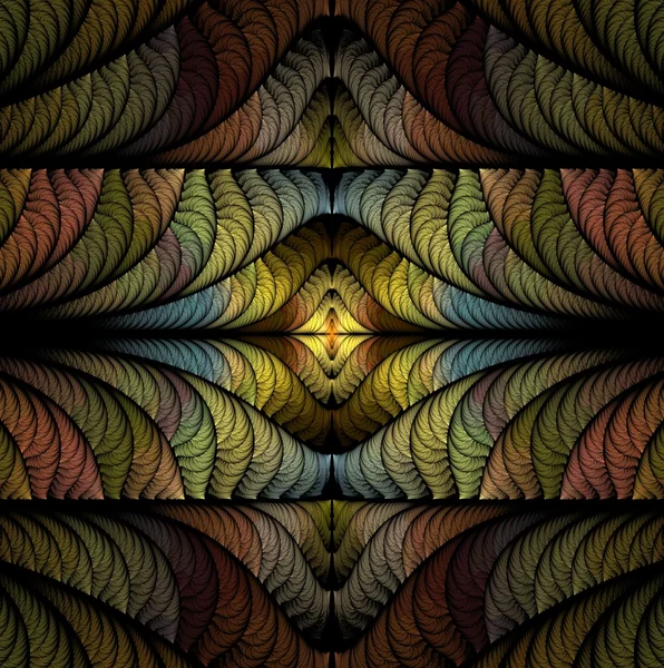 Moderne stijlvolle abstracte fractal textuur is een computergegenereerde afbeelding — Stockfoto