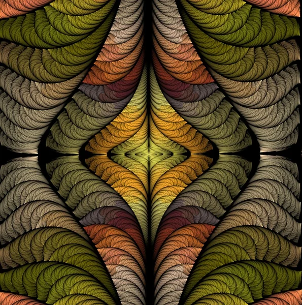 Moderne stijlvolle abstracte fractal textuur is een computergegenereerde afbeelding — Stockfoto