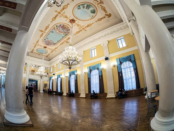 View Foyer Opera Ballet Theater Second Floor Columns Foreground Classical — Stock Photo, Image