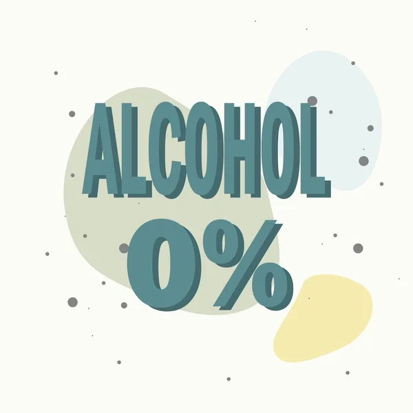 Nada Alcohol Vector Icono Alcohol Sobre Fondo Multicolor Capas Agrupadas — Archivo Imágenes Vectoriales