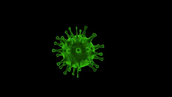 Bakteri, virus, ilustrasi 3D sel — Stok Foto