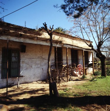 Pulperia, Tipik, market, cephe, 19. yüzyıl terk edilmiş, açık hava, terk edilmiş, sömürge, buenos aires, Tanrı, Arjantin, Mercedes 