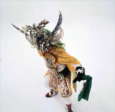 ORURO, BOLIVIA, diablada, Bolivya 'daki Oruro Karnavalı dansçıları, UNESCO Kültür Dünyası Mirası Oruro, Bolivya,