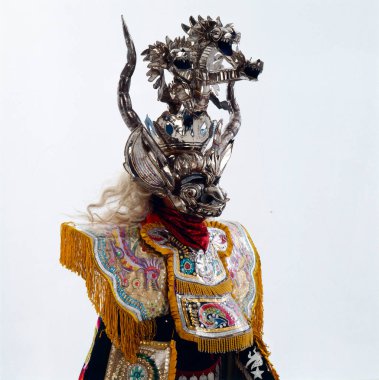 ORURO, BOLIVIA, diablada, Bolivya 'daki Oruro Karnavalı dansçıları, UNESCO Kültür Dünyası Mirası Oruro, Bolivya,