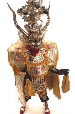 ORURO, BOLIVIA, diablada, Bolivya 'daki Oruro Karnavalı dansçıları, UNESCO Kültür Dünyası Mirası Oruro, Bolivya,
