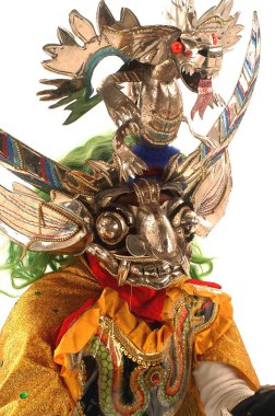 ORURO, BOLIVIA, diablada, Bolivya 'daki Oruro Karnavalı dansçıları, UNESCO Kültür Dünyası Mirası Oruro, Bolivya,