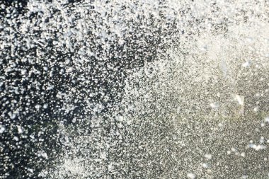 Sihirli Su Pisti - Lima, Peru 'da bir dizi farklı çeşmesi olan park - çeşme suyu sıçraması. Jet, su sıçraması. Su görkemli.