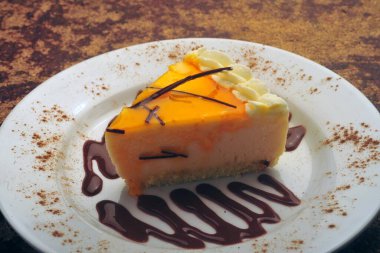 arka plan, çerez, kimse, lezzetli, taze, pasta, kahverengi, şeker, restoran, insan yok, fırında, dilim.Peru, Peru, turta, pasta, aguaymanto meyvesi