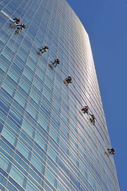 bina, yıkama, temizlik, şehir, mimari, bina, gökdelen, gökyüzü, şehir, iş, kule, modern, yüksek, mavi, yapı, buenos aires Arjantin