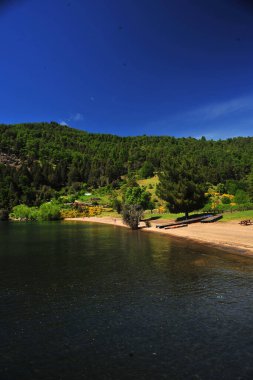 Lakar, göl, San Martin de los Andes, neuquen, Argentina, doğa, manzara, su, panorama, mavi, gökyüzü, dağ, orman, ağaç, manzara, açık hava, güzel seyahat, park, sonbahar, ağaçlar, yeşil manzara, panoramik, manzara, açık hava, yansıma, yaz, adge, b