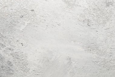 Kopya alanı olan pürüzlü beyaz beton arkaplan dokusu