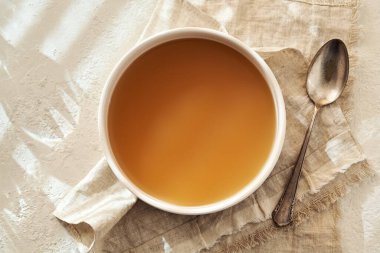 Bir kase sığır eti, en iyi manzara.