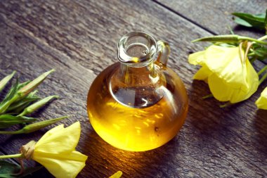 Çiçek tozu ya da taze çiçekli Oenothera biennis yağı. Alternatif doğal çözüm..