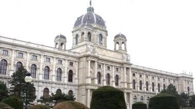 Maria Theresien Platz ile Viyana Anıtı 20 Ocak 2025