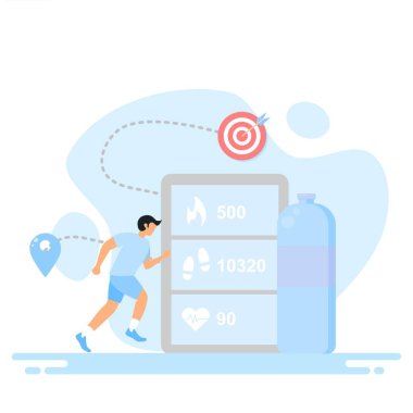 sağlıklı yaşam tarzı konsepti, fitness sporu