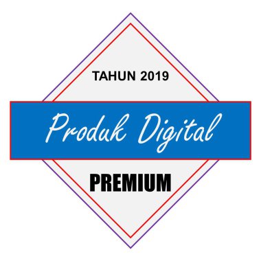 Premium ürün etiketi primi