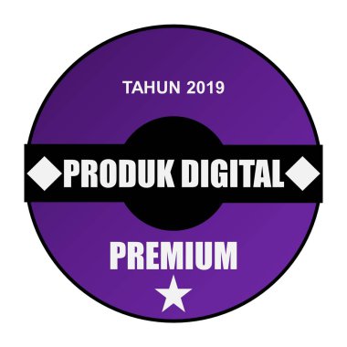 Birinci sınıf rozet. 25 premium ürün etiketi. vektör stoku illüstrasyonu.