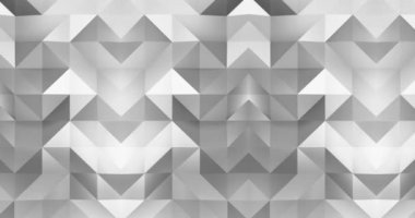 3D model soyut geometrik çokgen yüzey hareket arka plan döngü 4k