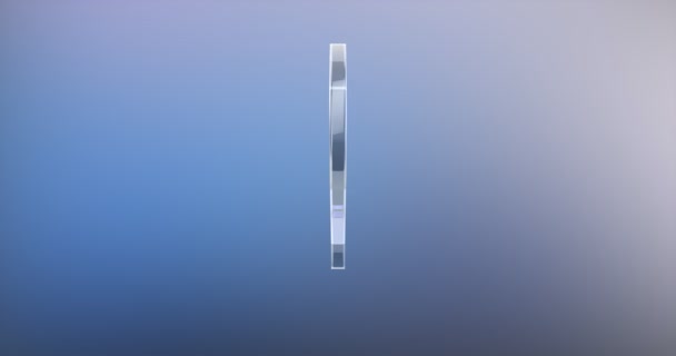 Animé comme coeur en verre 3d Icône 