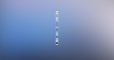 Büyük Britanya'nın Lirası cam 3d simgesi 