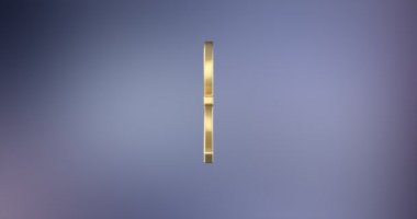 İngiltere Pound altın 3d simgesi 