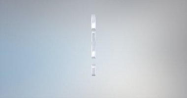 Soru işareti beyaz 3d simgesi