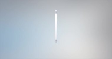 Zarf beyaz 3d simgesi