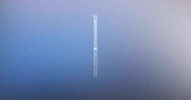 Rublesi cam 3d simgesi