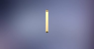 Fotoğraf kamera altın 3d simgesi 