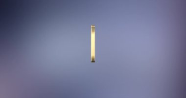 Oyun konsolu altın 3d simgesi 