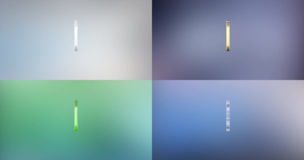 Игровая приставка 3d Icon — стоковое видео