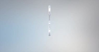 Molekül beyaz 3d simgesi 