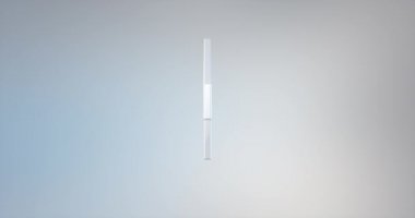 Beyaz yukarı ok 3d simgesi 