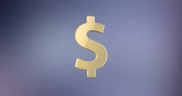 Dollar Sign Gold 3d Icon