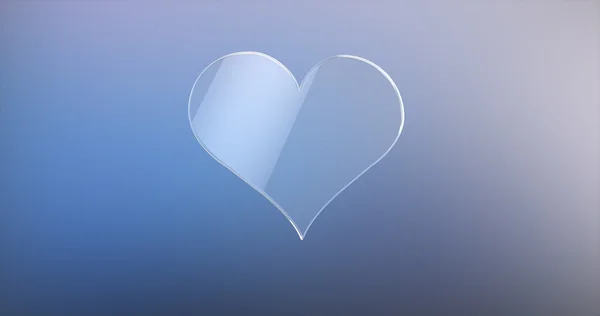 Als hart glas 3D-pictogram — Stockfoto